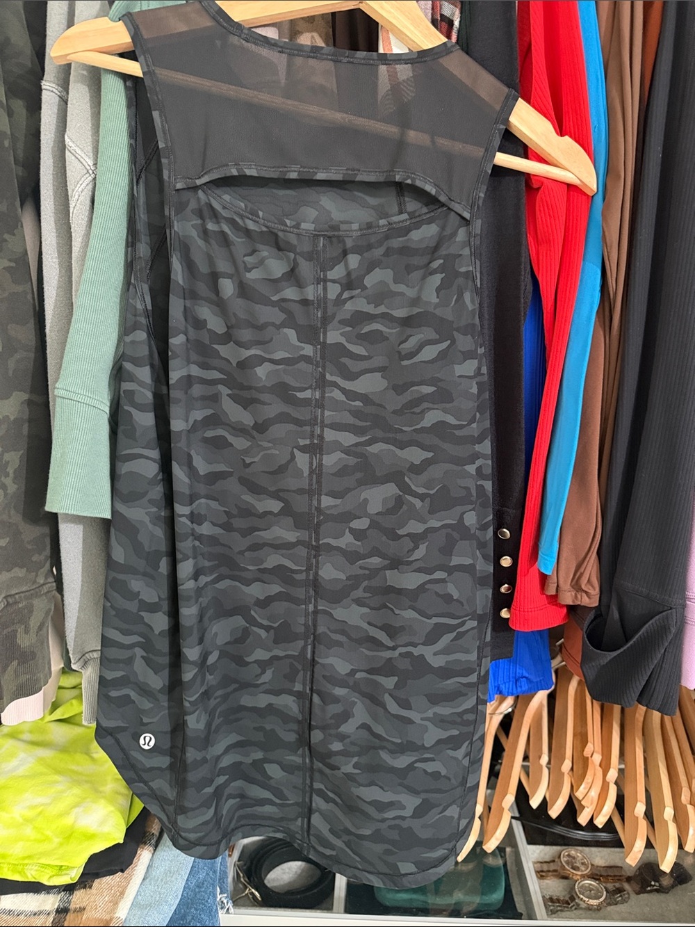 Lululemon sculpt tank gray camo - Picture 2 of 2